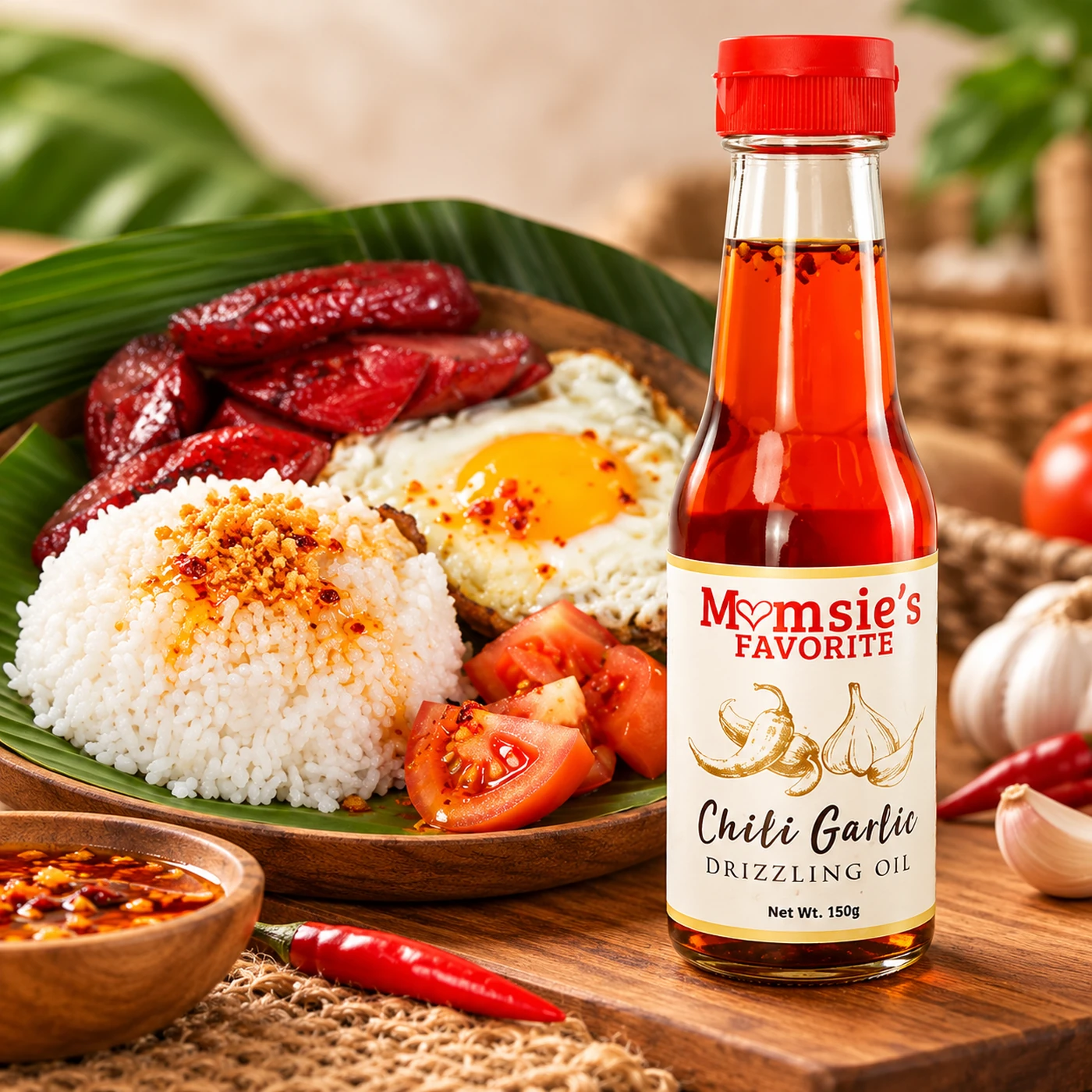 Momsie's Favorite Chili Garlic Oil
